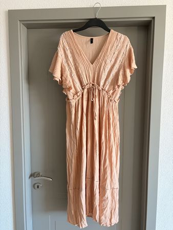 Jolie Robe de grossesse Y.A.S couleur pêche taille L