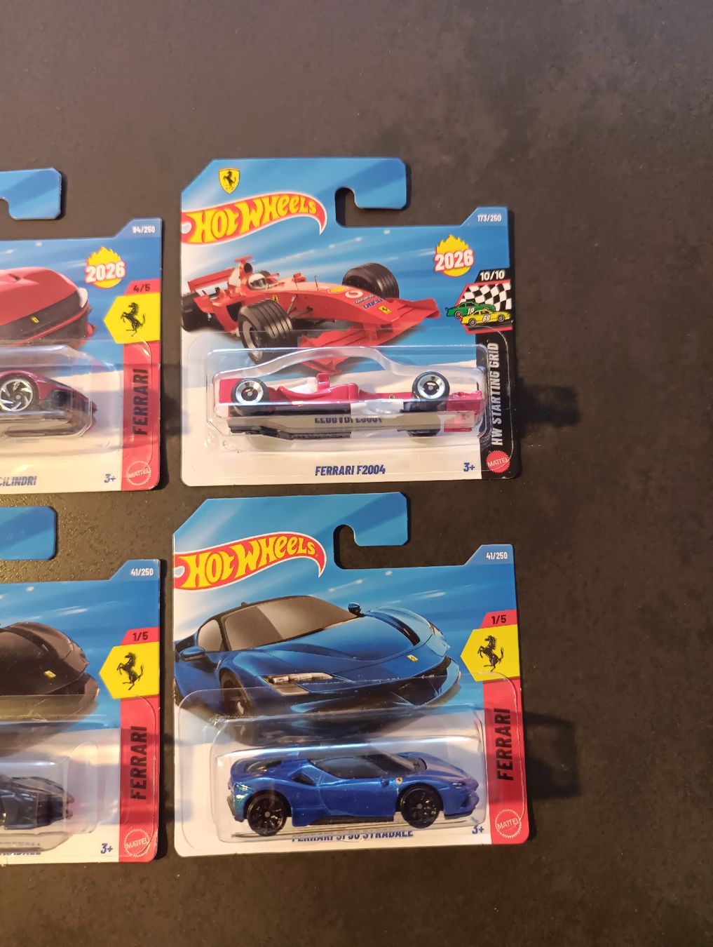 Hot Wheels Modellautos: hot wheels Ferrari 6 stk – Neu und originalverpackt aus Niederhasli von cri_b6ng 1