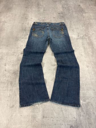 Vintage Miss Me Style Bootcut Low Waist Jeans (M)