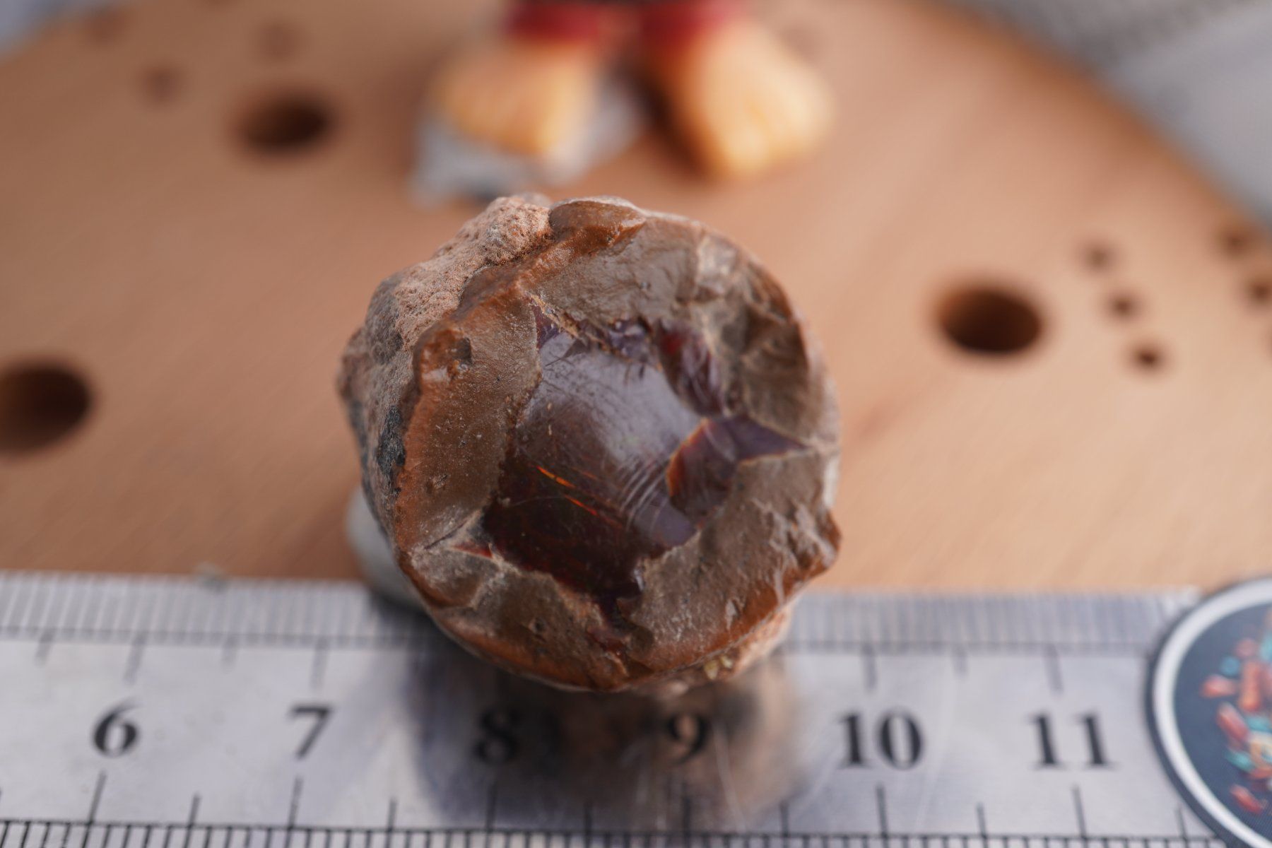 Pietre preziose: Chocolat Opal Nuss   67ct Einzelstück TOPSTONE – Nuovo e nell'imballaggio originale da Eschenbach SG venduto da topstone 1
