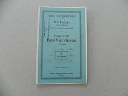 Landkarte Les Verrières NE Meudon Le Grand Petit Bayard