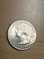 USA Quarter Dollar 2015 Kisatchie Louisiana D Zustand gut