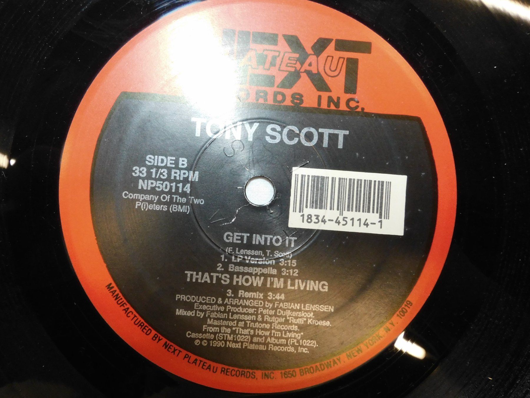 Dischi in vinile: Lp - Tony Scott Get Into it  - House Remixed  Elektro Techno – Usato da Sursee venduto da 76 3