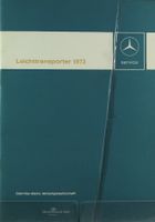 ANLEITUNG KD | MERCEDES LEICHTTRANSORTER | AB 02.1973 - RAR