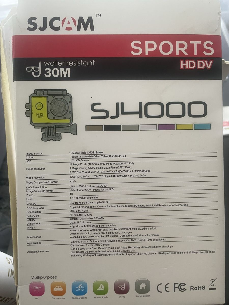 Action Cam: Actionkamera Full HD – Gebraucht aus Zofingen von M4RI4 4