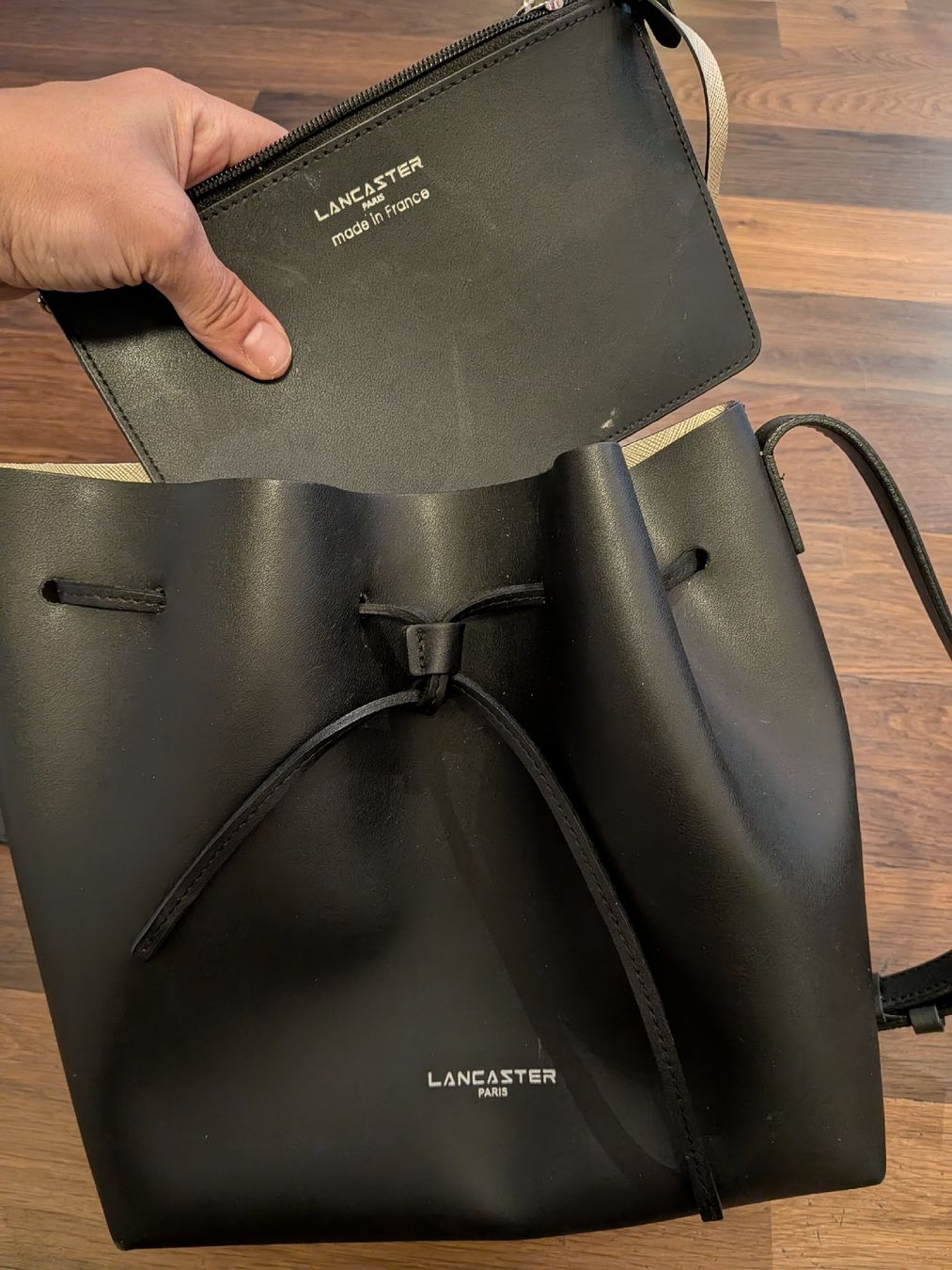 Lancaster Borse da donna: Lancaster leather bucket bag – Usato da Zürich venduto da Chr_j229 5