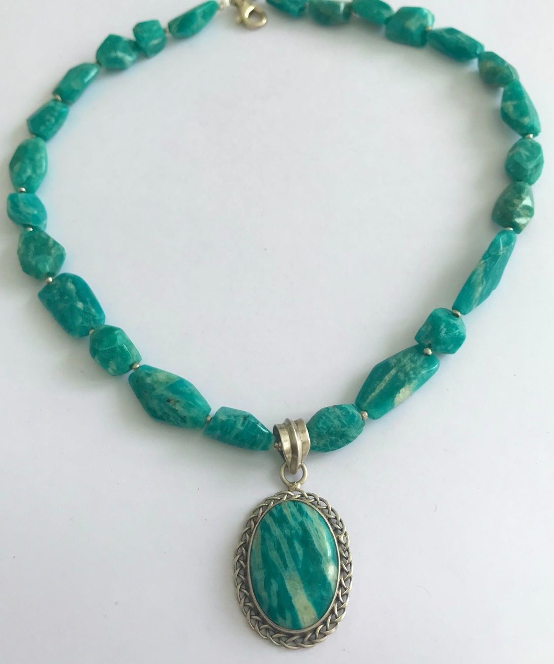 Catenine: Amazonit Kette/Collie – Usato da Gossau venduto da Magic999