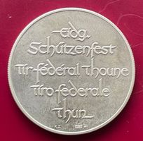 Silbermedaille Eidgenössisches Schützenfest Thun, 1969