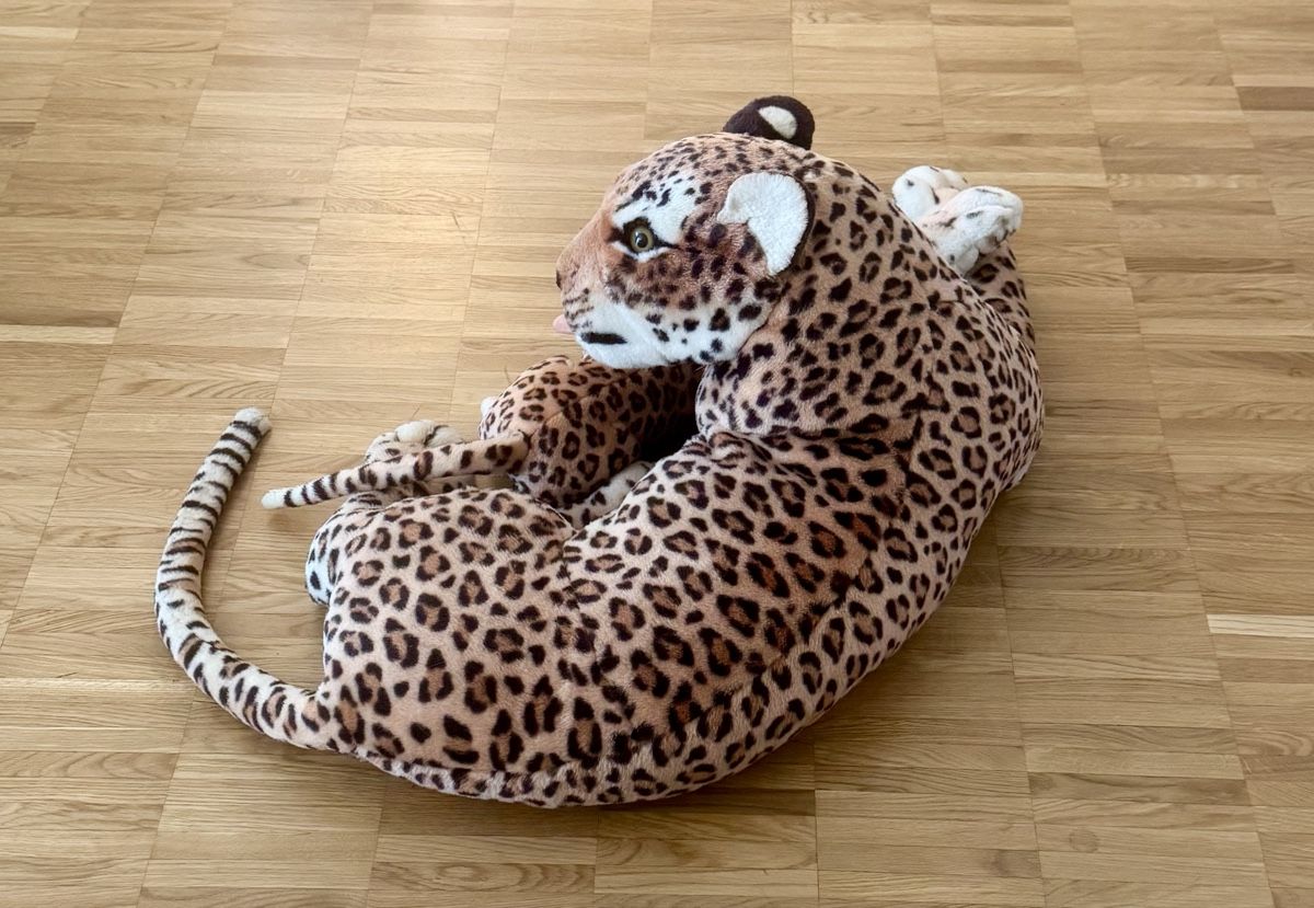 Giocattoli: XXL Leopard Mutter mit Baby – Usato da Schwerzenbach venduto da schwerzi70 2