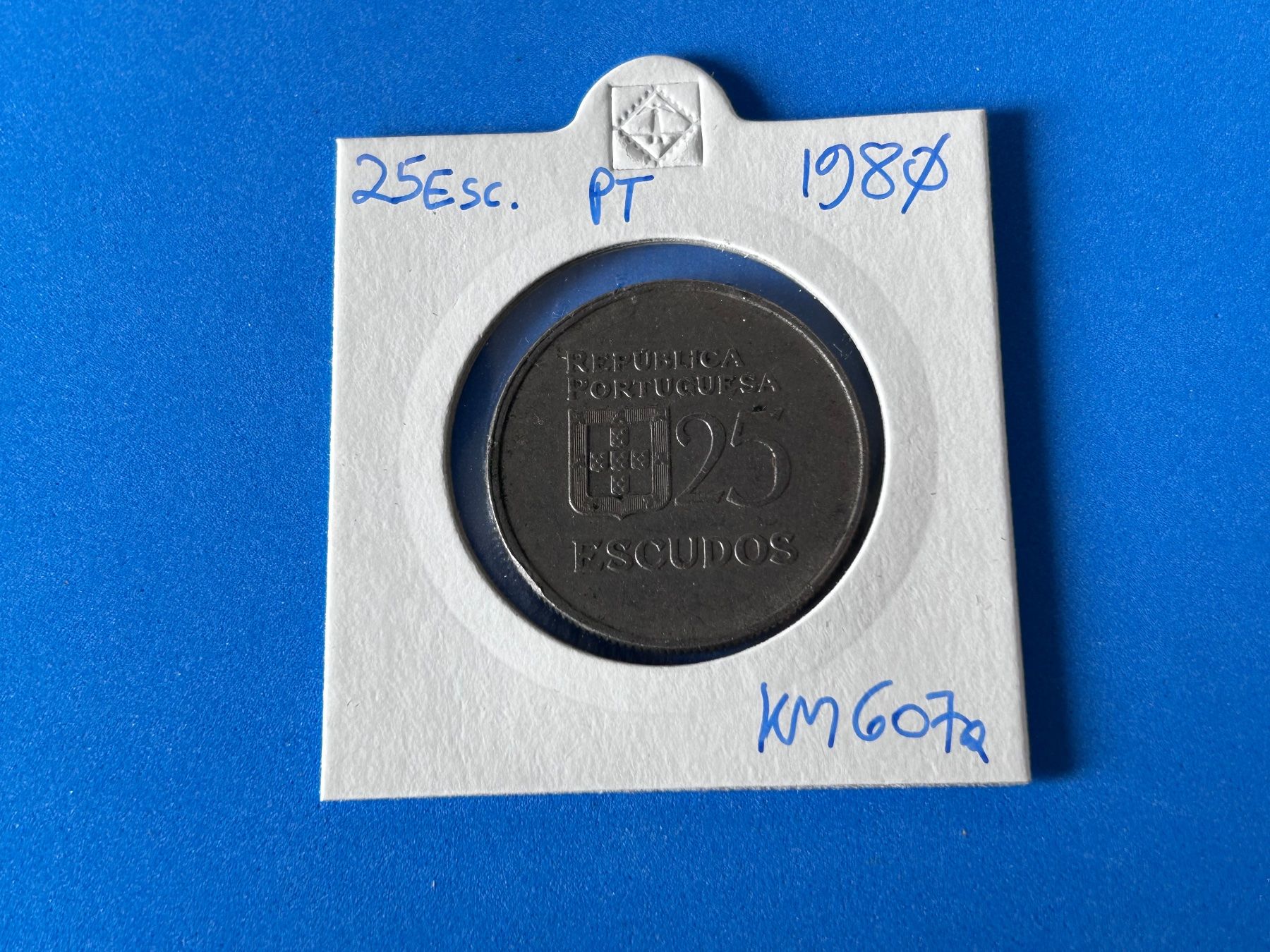 Tutti le monete: Portugal -  25 Escudos 1980 – Usato da Corcelles NE venduto da AJKader 6