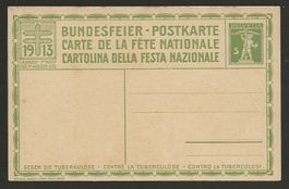 1913  Bundesfeierkt. ungebraucht