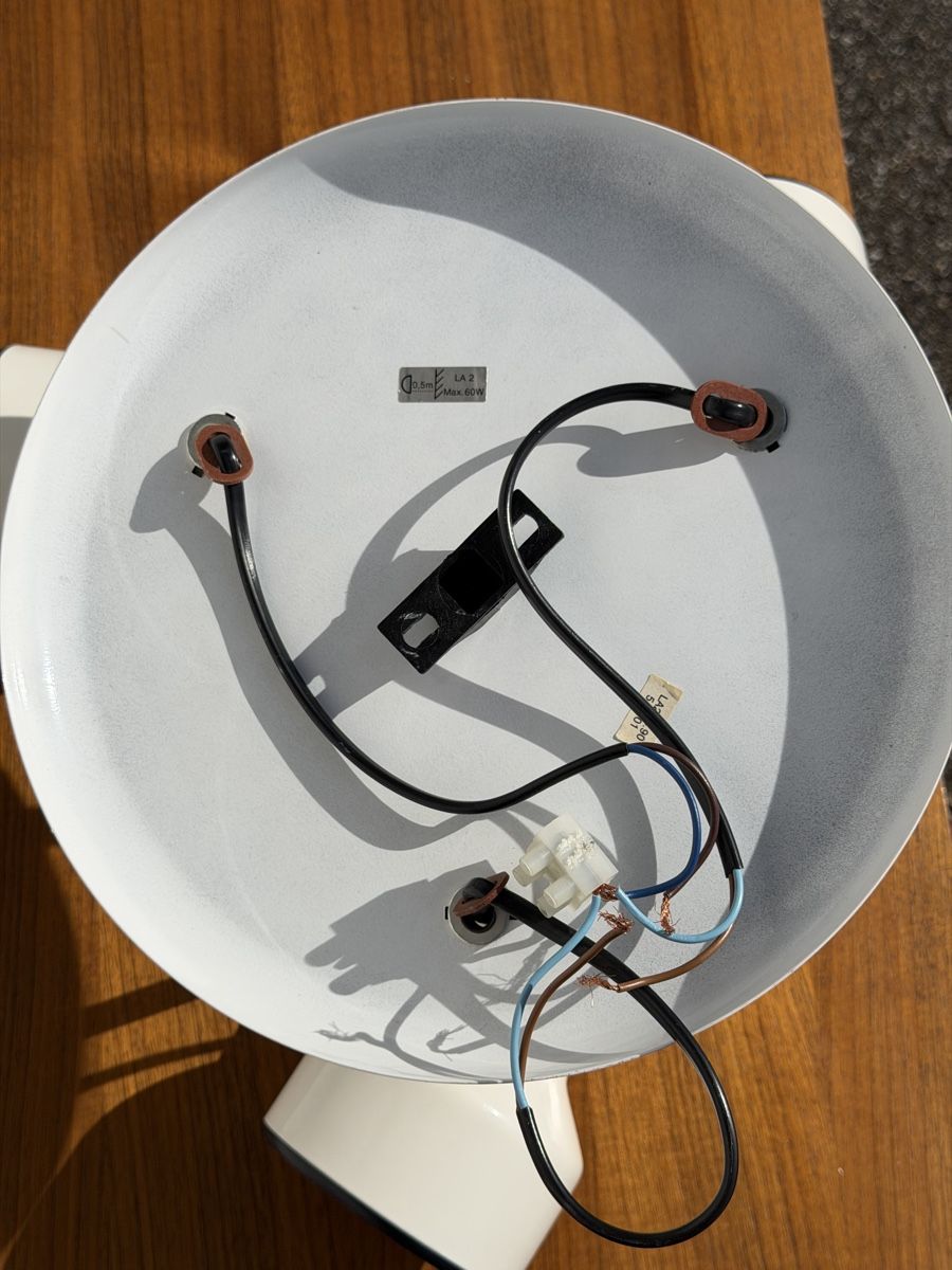 Lampadari & plafoniere: Vintage Deckenlampe / Spotlampe weiss – Usato da Zuchwil venduto da gryh 4