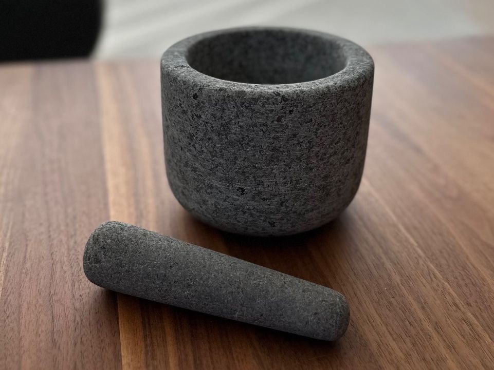 Altro per cucinare: Mörser - Granit - 11x13cm – Usato da Märstetten venduto da fab_wf2v 1