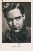 Rolf von Goth 1906-81 Autogramm Vintage Foto 9x14cm