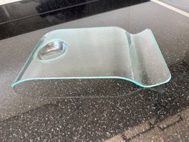 Glasteller mit 1 Vertiefung
