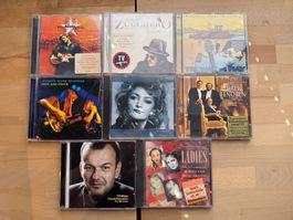 37 CDs mit viel verschiedener Musik