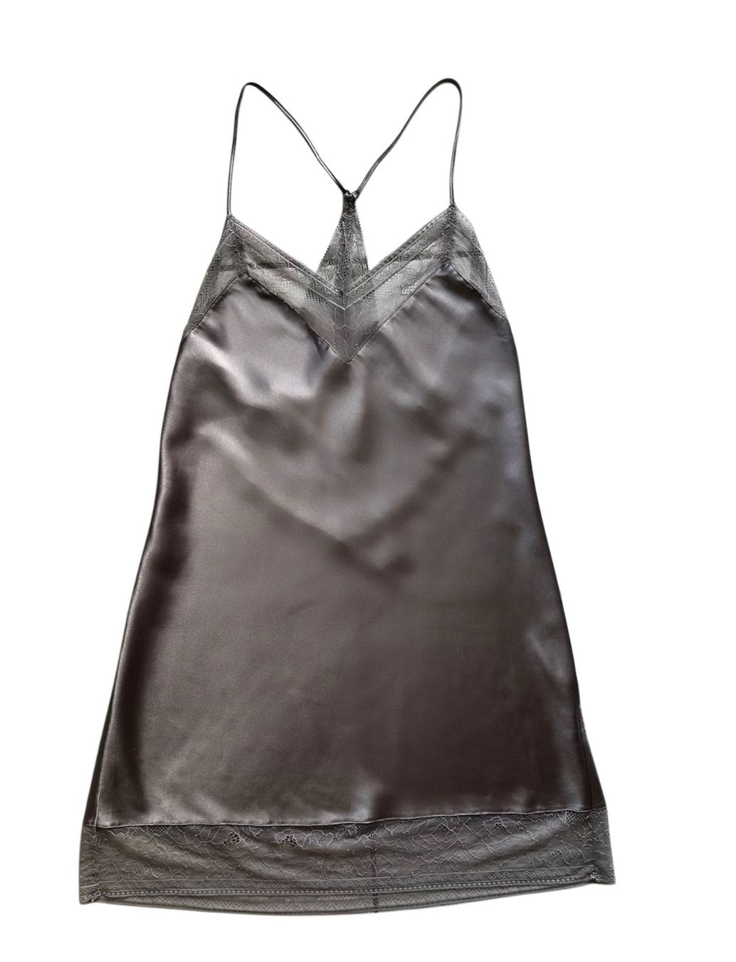 Calvin Klein Top: Kalvin Klein Spitzentop Seide Damen XS – Usato da Liestal venduto da Ballybs