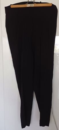 Pantalon noir, femme, Taille 46