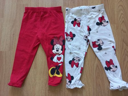 2 Minnie Mouse Hosen für Mädchen