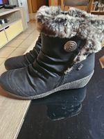 Rieker Winterstiefel gefüttert schwarz Grösse 40