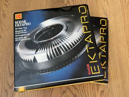 2 Kodak Ektapro Magazine für je 80 Diapositive