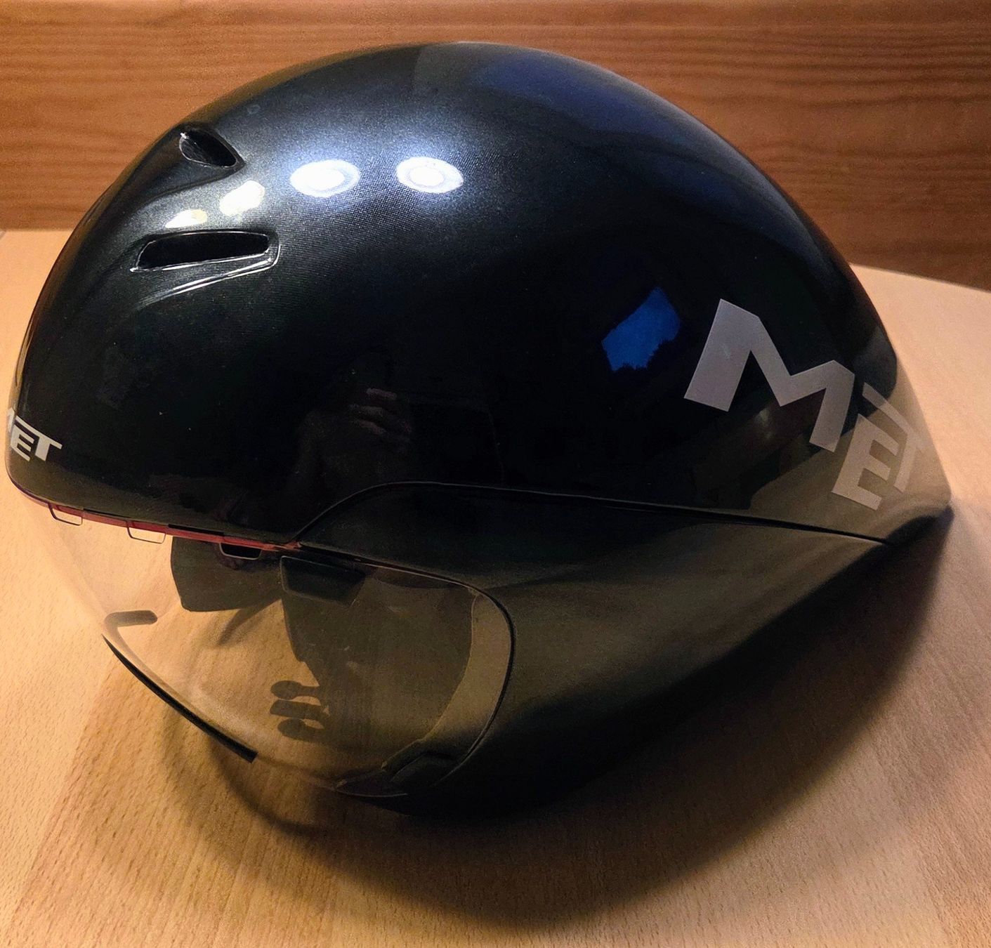 Caschi: Zeitfahrhelm Met Drone Wide Body – Usato da Grüsch venduto da giatchen 1