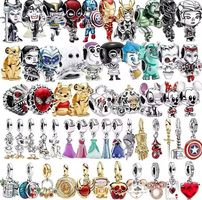 Charm Pandora Marvel e Disney Originali in Argento 925 -