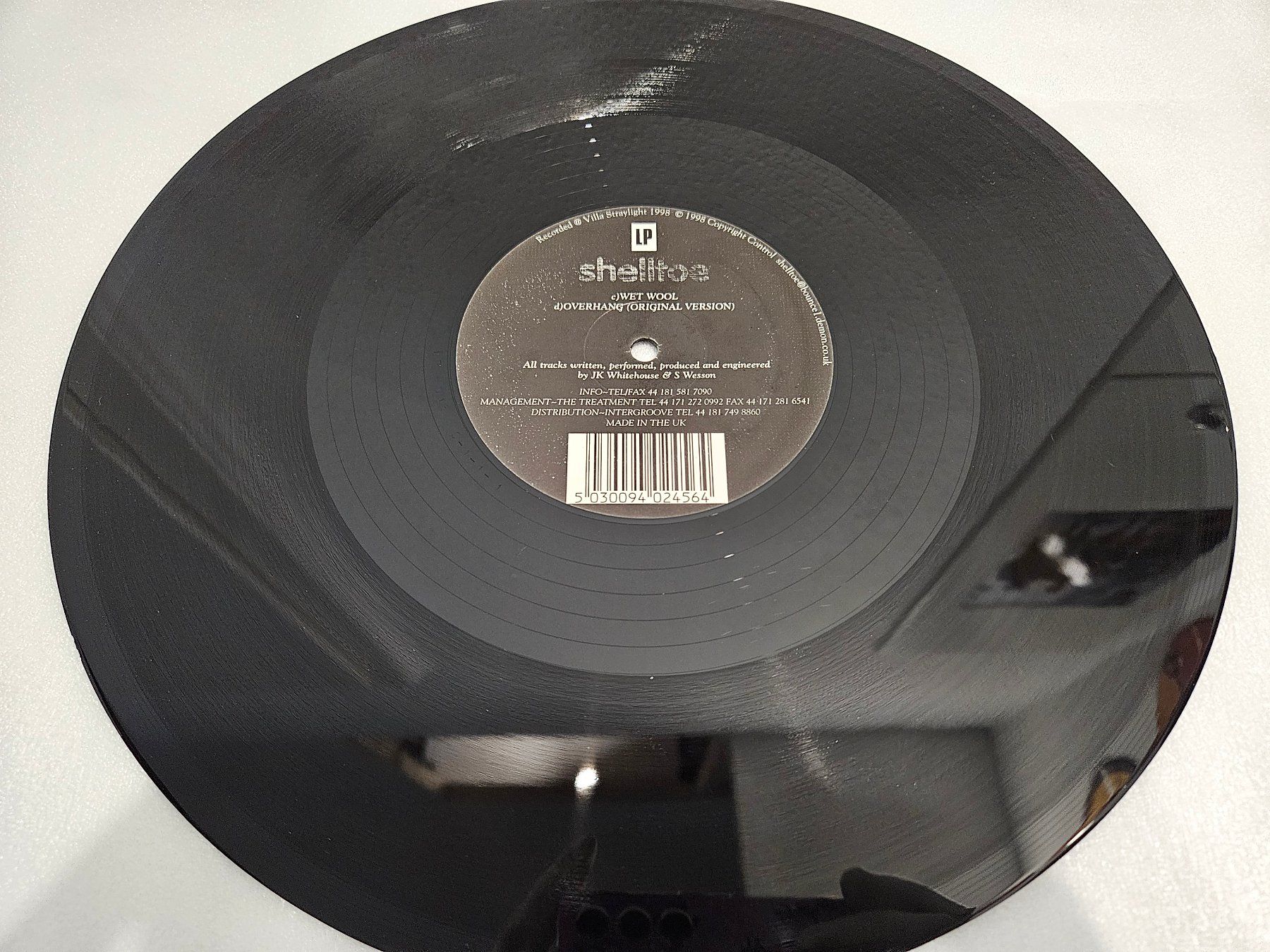 Dischi in vinile: Shelltoe – Wet Wool EP (House, 2x) – Usato da Uster venduto da Vinyl-Leidenschaft 6