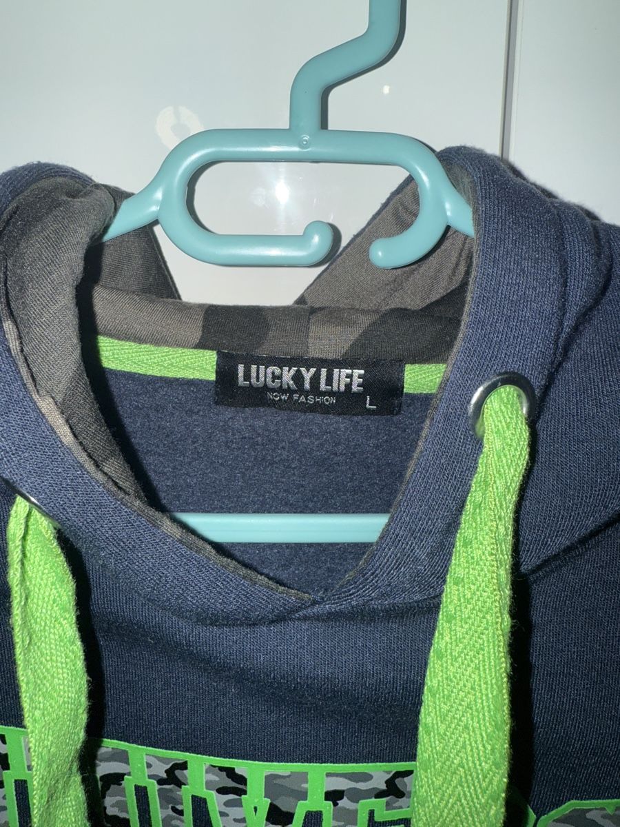 Maglioni & Felpe: Sweat à capuche Lucky Life, taille L – Nuovo (secondo la descrizione) da Boudry venduto da mat_zn57 2