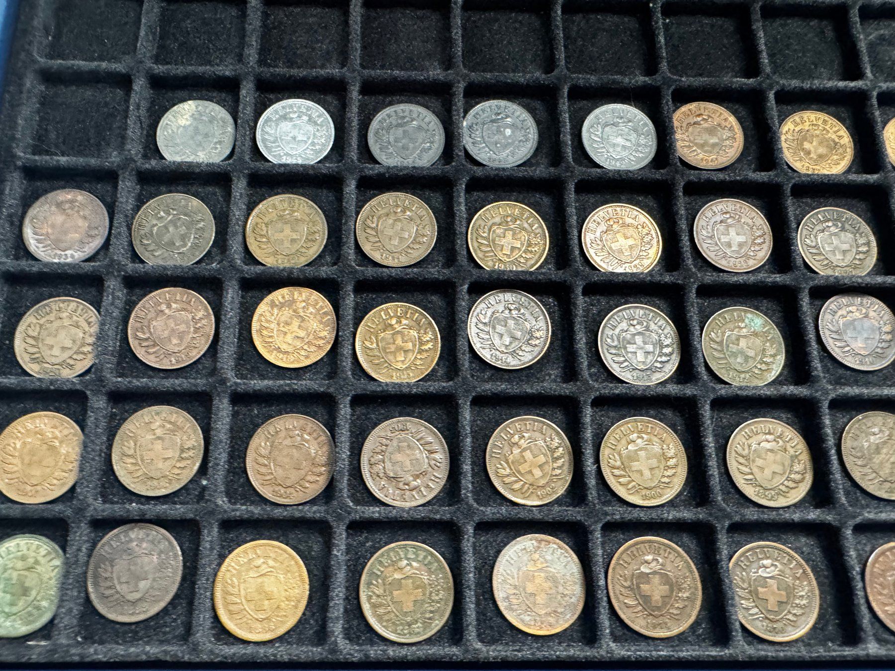 Tutti le monete: 2 Rappen Serie 1850 bis 1946 – Usato da Reitnau venduto da tb-muenzen 4
