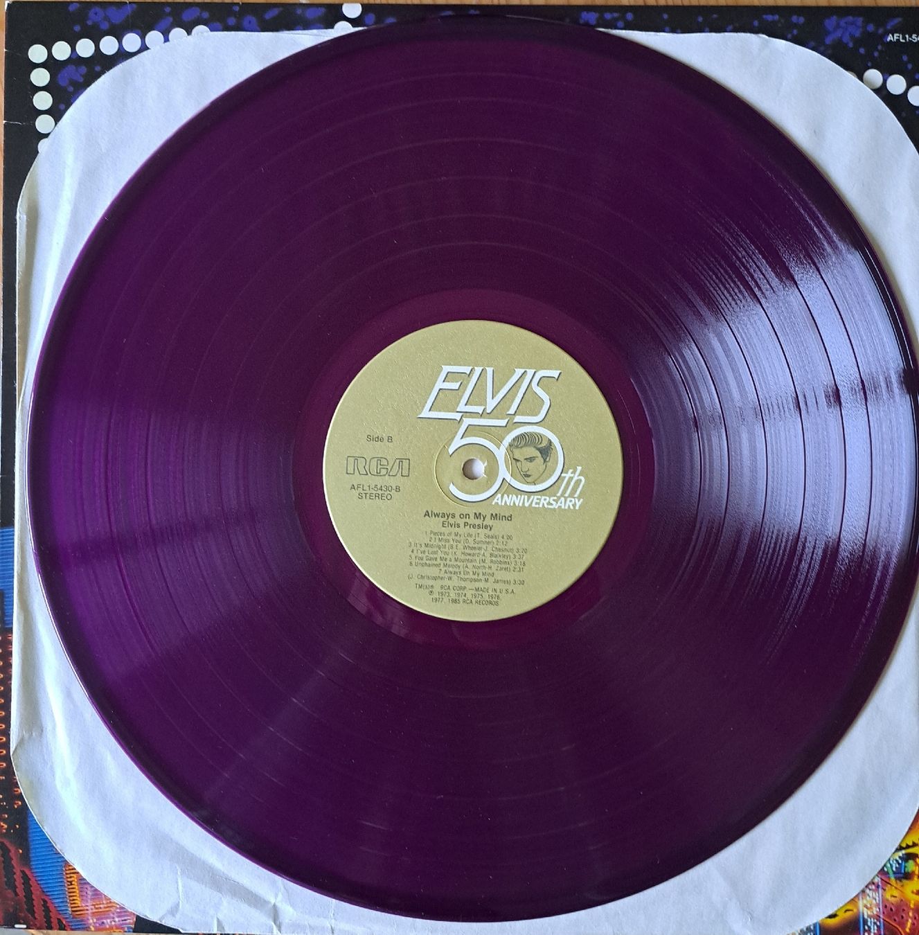 Vinyles: Elvis 50th Anniversary LP – D'occasion à Zuerich par Mocambo19 4
