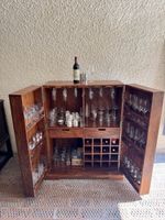 Meuble Bar d’occasion en bois massif