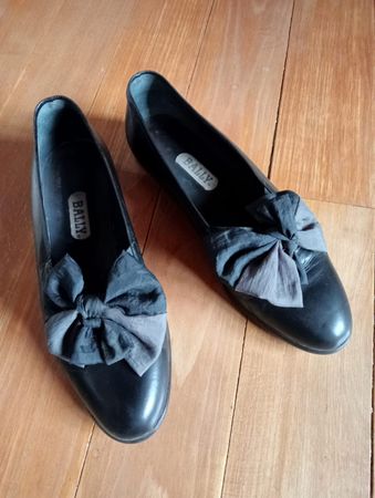 Bally Ballerina Schuhe schwarz