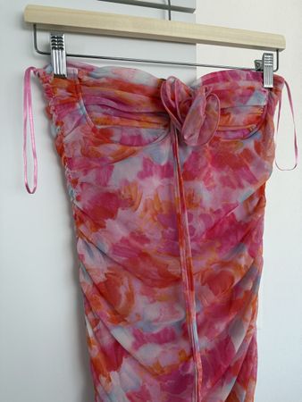 Tube Kleid Offshoulder Zara