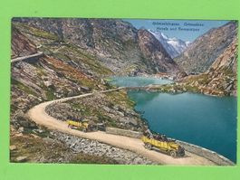 Grimselstrasse, Grimselsee, Hotels und Berneralpen