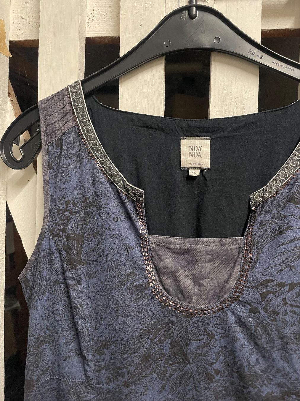 Vestiti: NOA NOA Kleid Gr. XS Baumwolle dunkelblau – Usato da Zürich venduto da MrsWollishofen 2