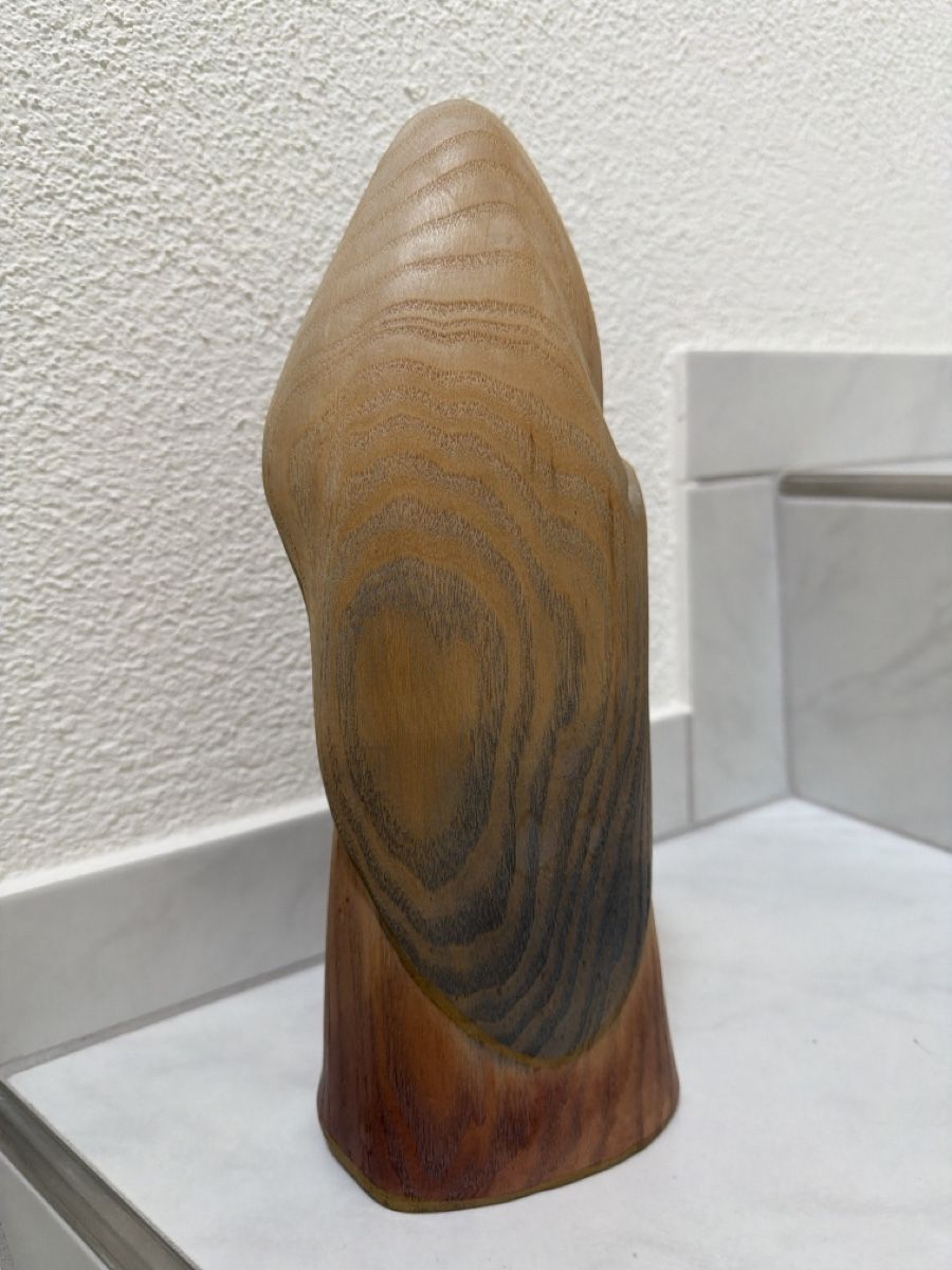 Sculptures & Statues: Madonna mit Kind, geschnitzt aus Holz. – D'occasion à Biberist par Momo33 3