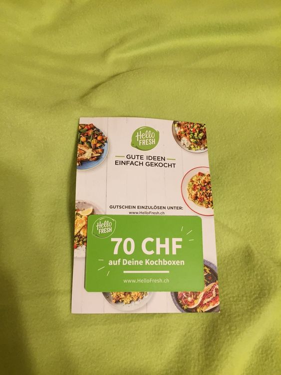 Gutschein Hello Fresh | Kaufen auf Ricardo