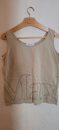 Débardeur MaxMara beige, élégant et confortable