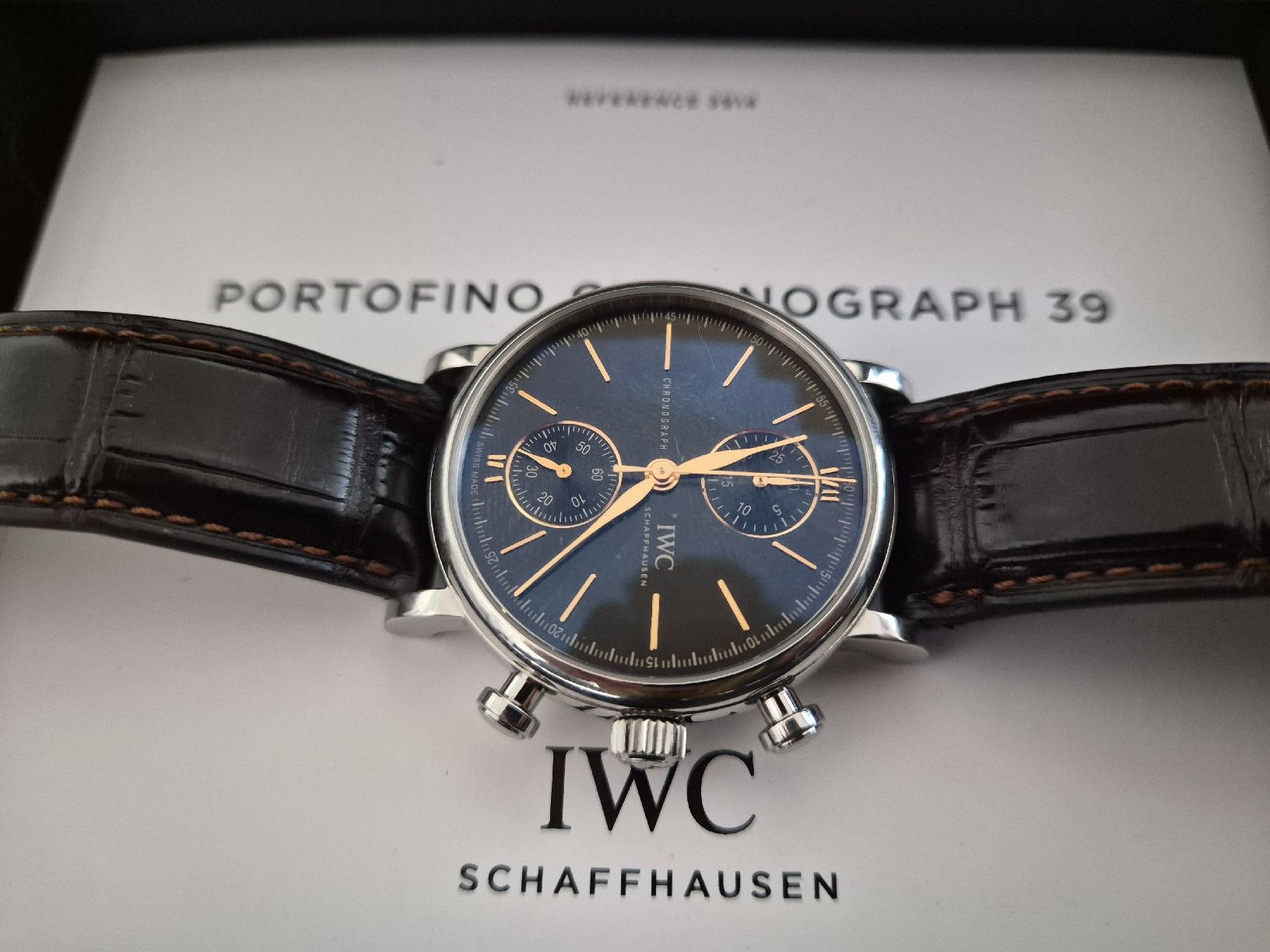 IWC Orologi: IWC Portofino Chronograph 39mm – Usato da Minusio venduto da chinolandia 3