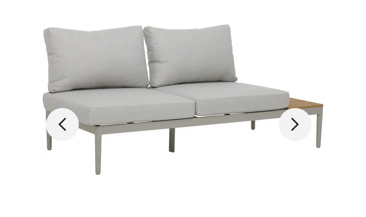 Livique Sofas: Loungeelement Florida weiss – Neu (gemäss Beschreibung) aus Recherswil von Luypol 1