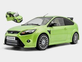 FORD FOCUS RS MK2 MASSSTAB 1:18 2009 ULTIMATE GREEN