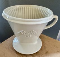Melitta Filter 103 Langenthal Porzellan 3-Loch Kaffeefilter