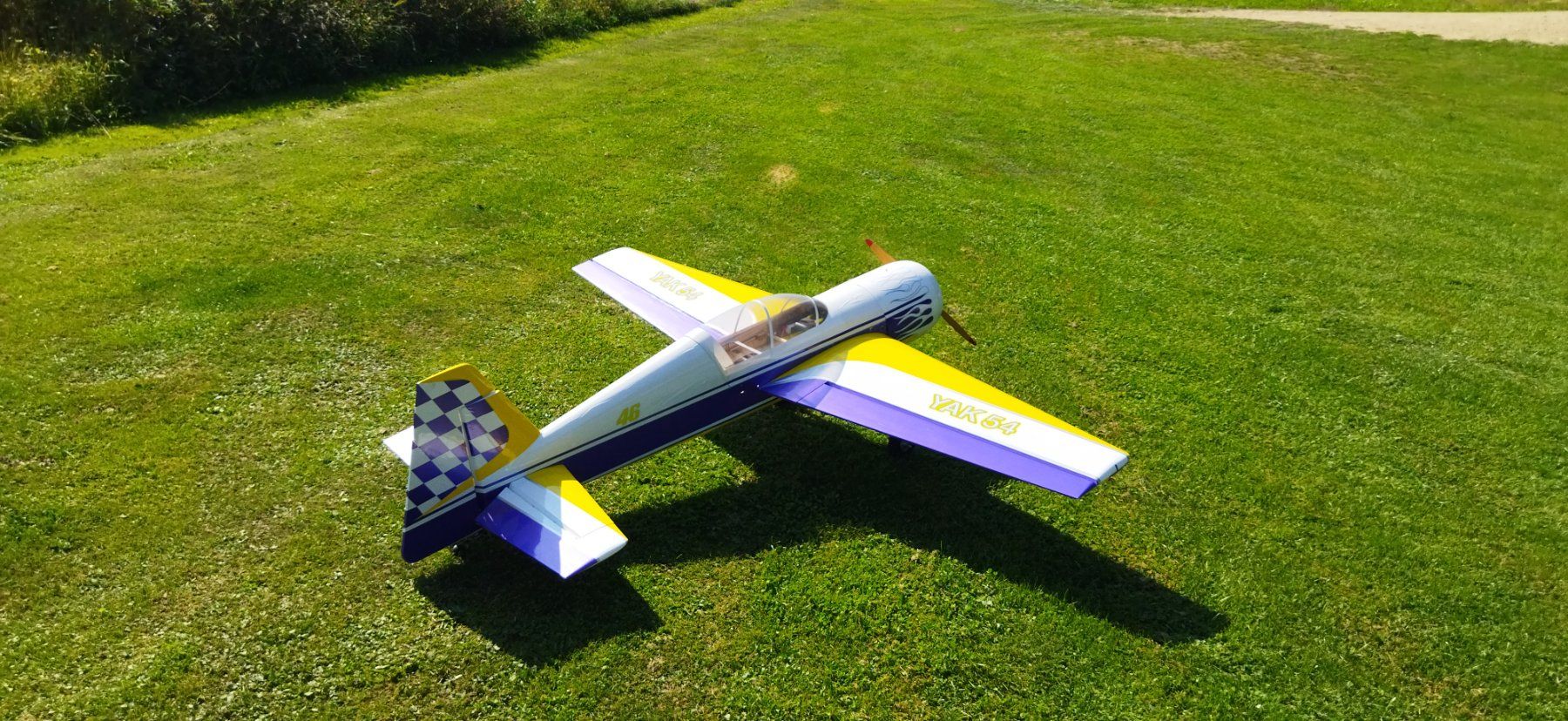 Modellismo RC: Hangar 9 Yak 2m26 spannweite – Usato da Bretzwil venduto da flyretfu 2