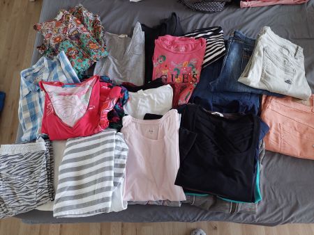 29 TEILIGES MARKENKLEIDER PAKET GR. M