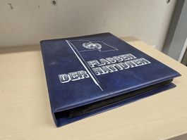 Briefmarkenalbum Flaggen der Nationen Vereinte Nationen
