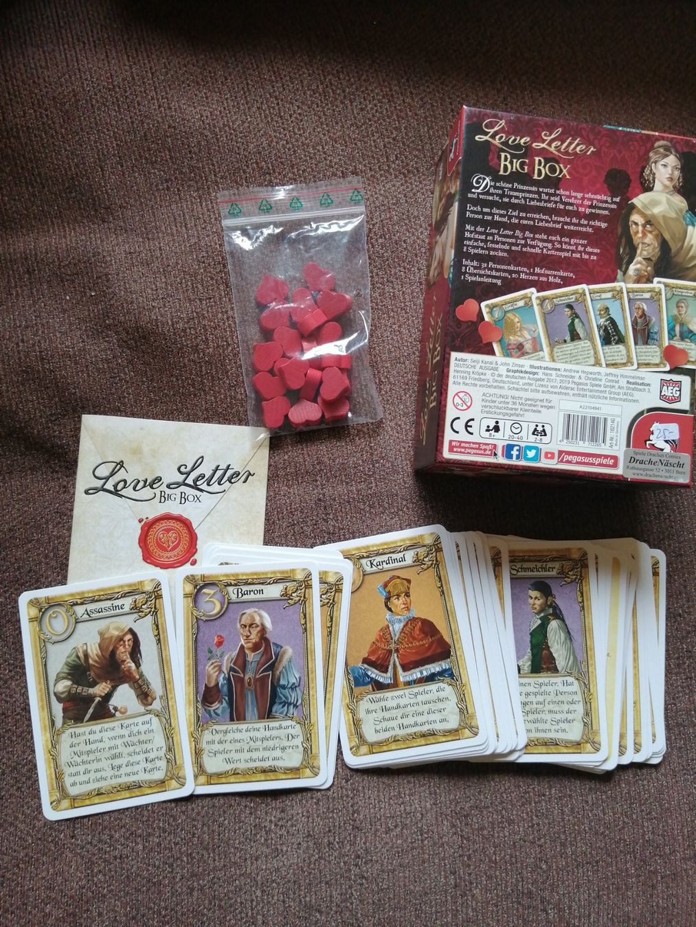 Giochi: Spiel Love Letter Big Box – Usato da Genève venduto da pozzoc 2
