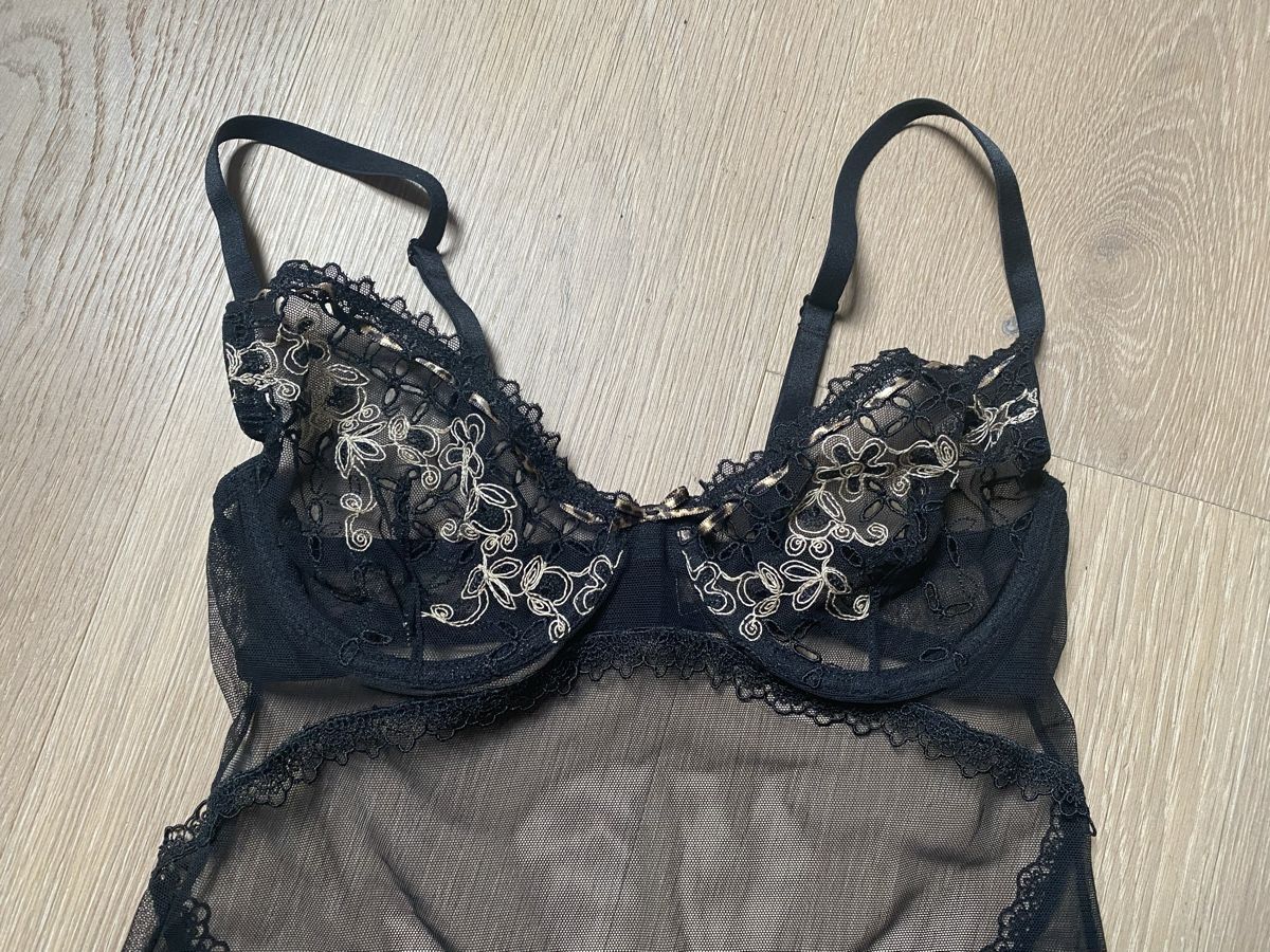 Altra biancheria intima: Neues schwarzes Negligée Grösse 70B – Nuovo (secondo la descrizione) da Winkel venduto da Flyhy2020 1