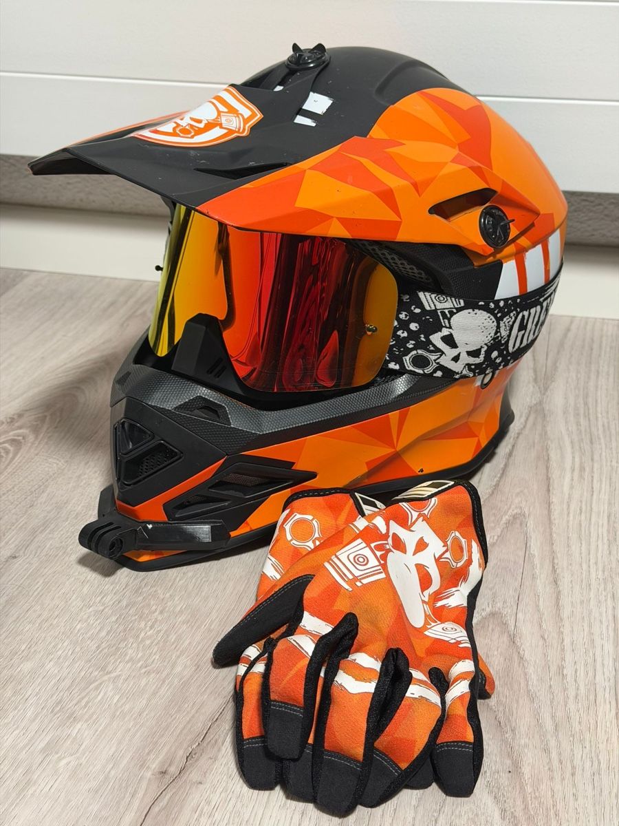 Caschi & visiere: Grenzgänger Helm Grösse L – Usato da Bellach venduto da numedeRony 1