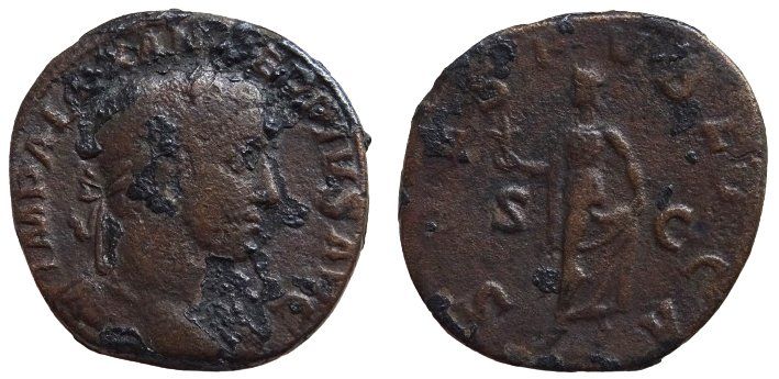 Tutti le monete: SEVERUS ALEXANDER sesterz – Usato da La Sarraz venduto da classicworldcoins